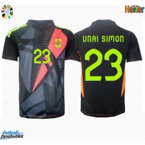 Spania Unai Simon #23 Keeper Bortedrakt EM 2024 Kortermet